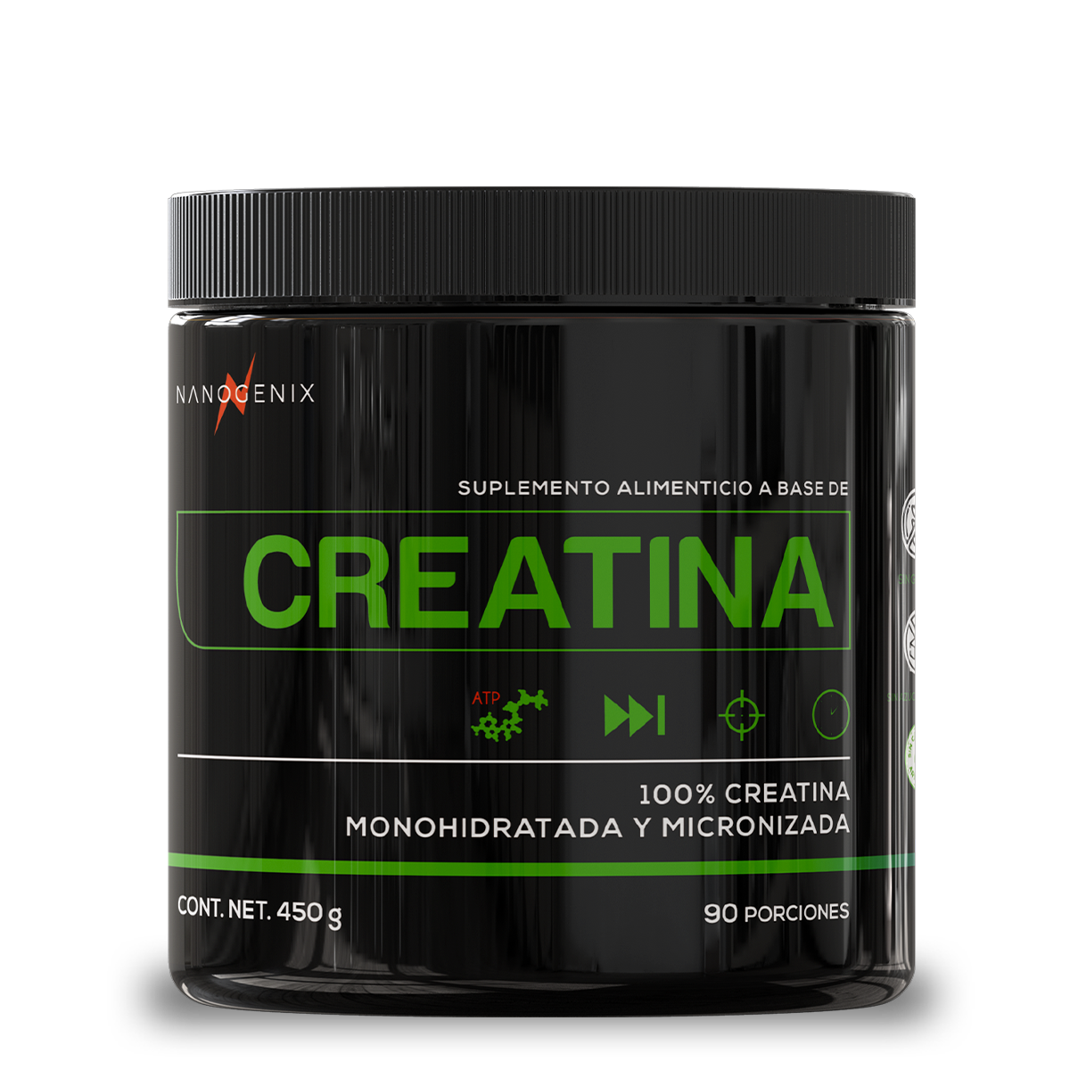 Creatina Pura - 90 servicios / 450 g