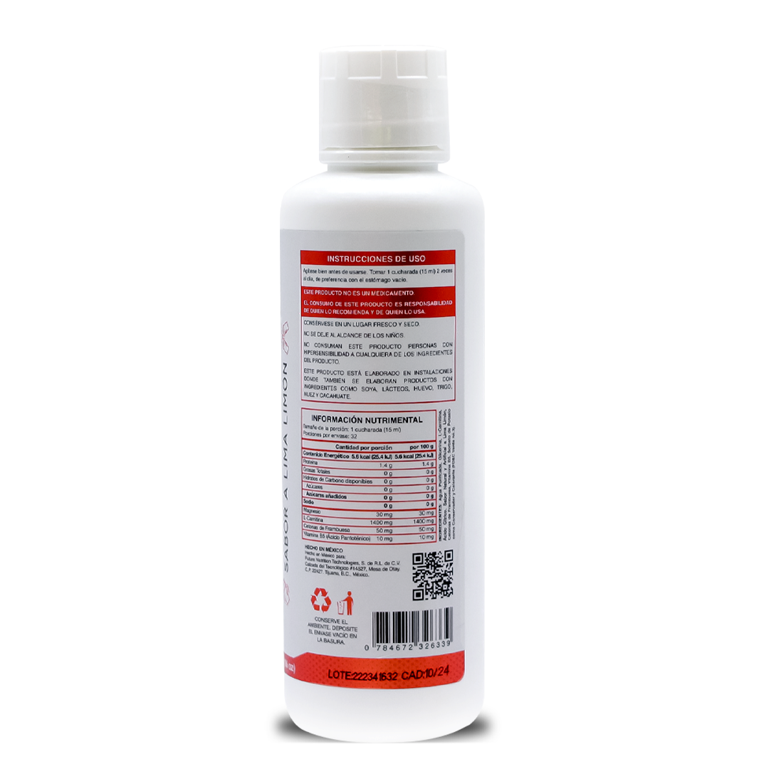 RAW L Carnitina Liquida + Vit B5 | 474ml