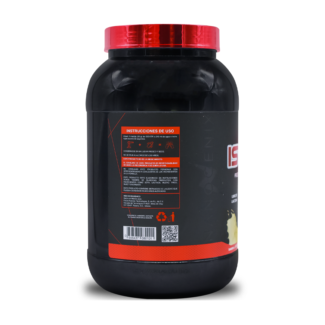 ISO-XTR - Sabor Vainilla Francesa -2 Lb (908 g) / 30 servicios