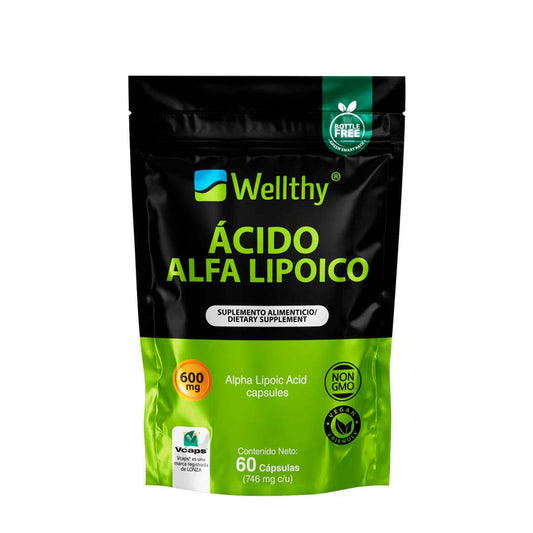 Ácido Alfa Lipoico + Cúrcuma | 60 cáps