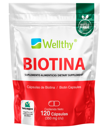 Biotina | 120 cápsulas