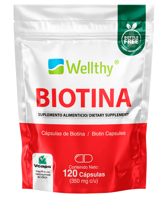 Biotina | 120 cápsulas