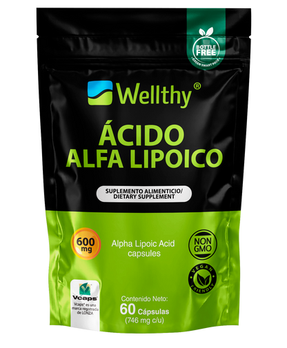 Ácido Alfa Lipoico + Cúrcuma | 60 cápsulas