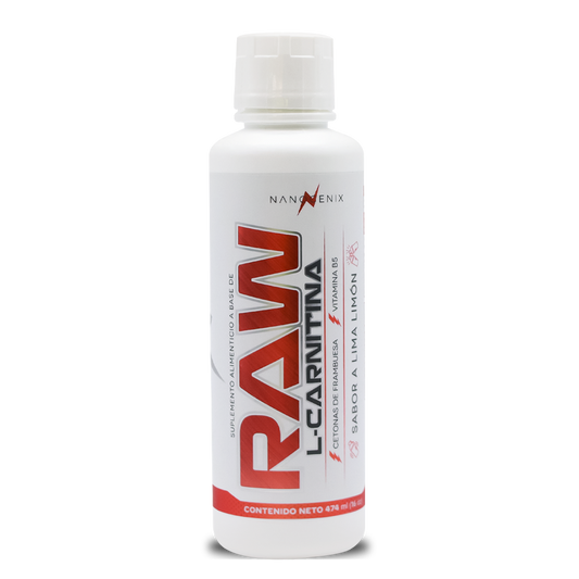 RAW L Carnitina Liquida + Vit B5 (474ml)