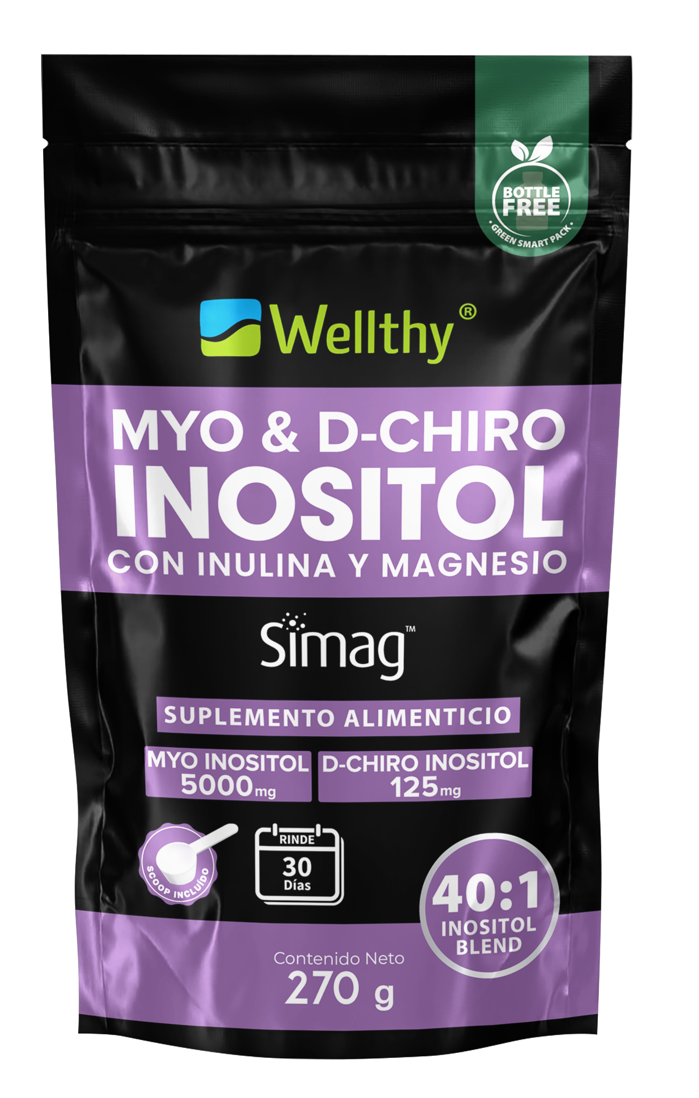 Myo & Chrio Inositol | 270 gramos