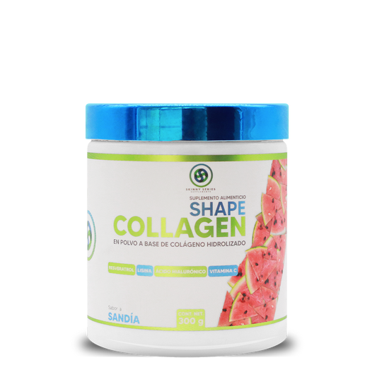 SHAPE COLLAGEN / Colágeno Hidrolizado+  Vit C. Lisina y Ácido Hialurónico / (420 g) (300 g)