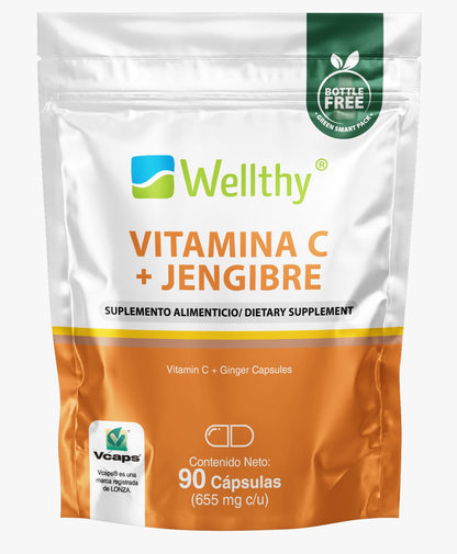 Vitamina C + Jengibre