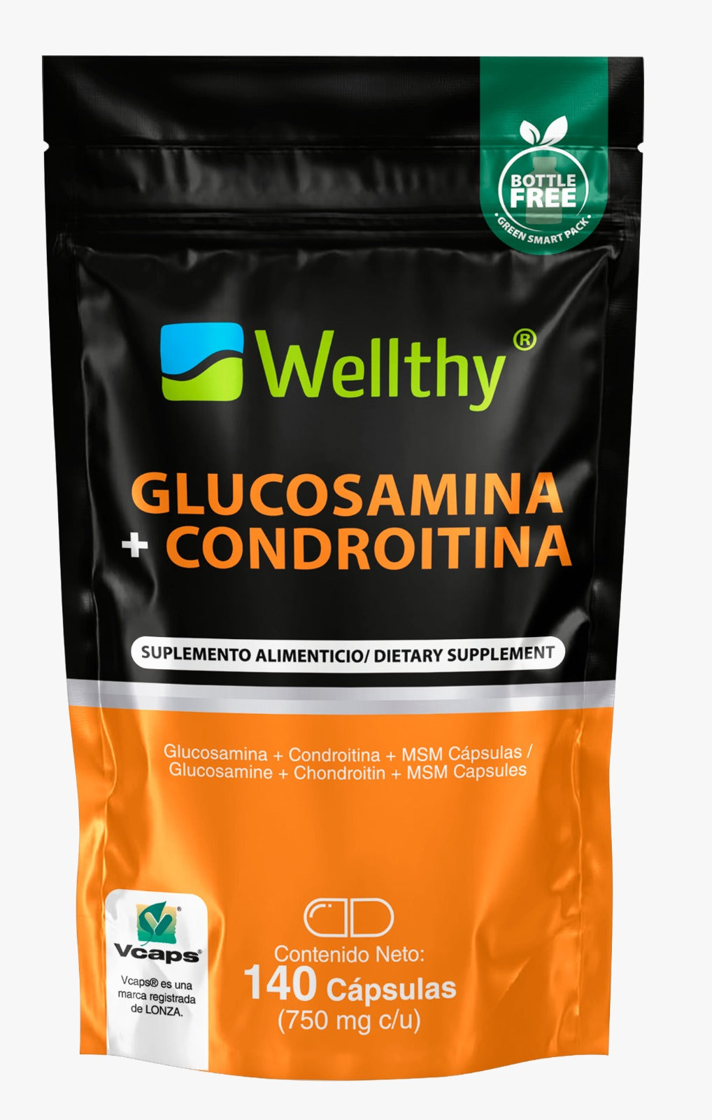 Glucosamina + Condroitina | 140 cápsulas