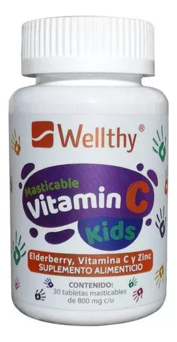 🧸 Vitamina C | Kids 🧸 | 30 tabletas masticables