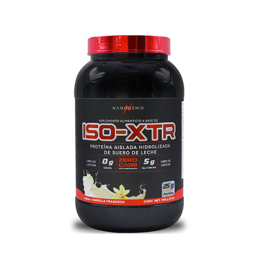 ISO- XTR - Sabor Vainilla Francesa -2 Lb (908 g) / 30 servicios