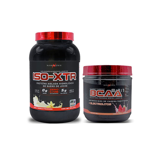 ISO-XTR - Sabor Vainilla Francesa -2 Lb / BCAA's sabor Sandía GRATIS.